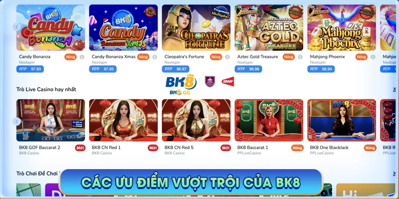 BK8 GG 🎖️【Nhà cái BK8】| Link Đăng Nhập BK8 inbest Mới Nhất 2025 42 Các ưu điểm vượt trội của bk8